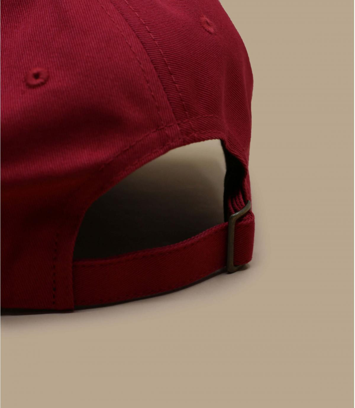 Brixton Red curve cap